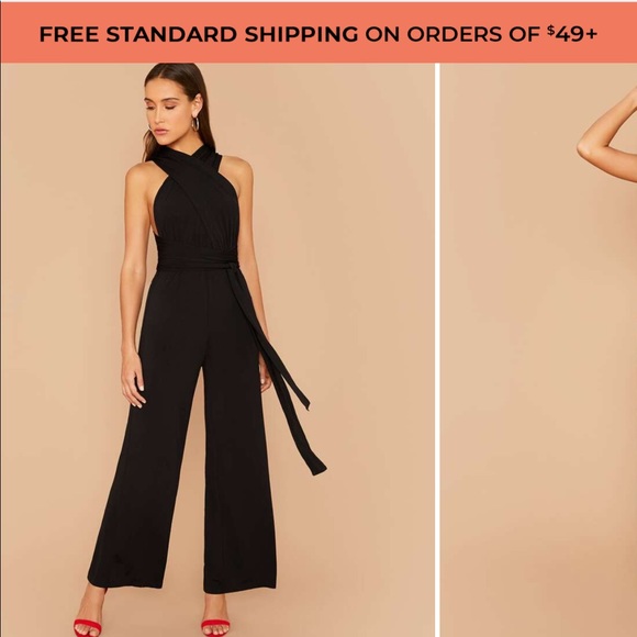 *BRAND NEW* black jumpsuit - Picture 3 of 4